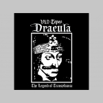 Vlad Tepes Dracula - The Legend of Transylvania - čierna zimná letecká bunda BOMBER typu MA-1 z pevného materiálu s masívnym zipsom na zapínanie 100%nylón, čiastočne vodeodolná